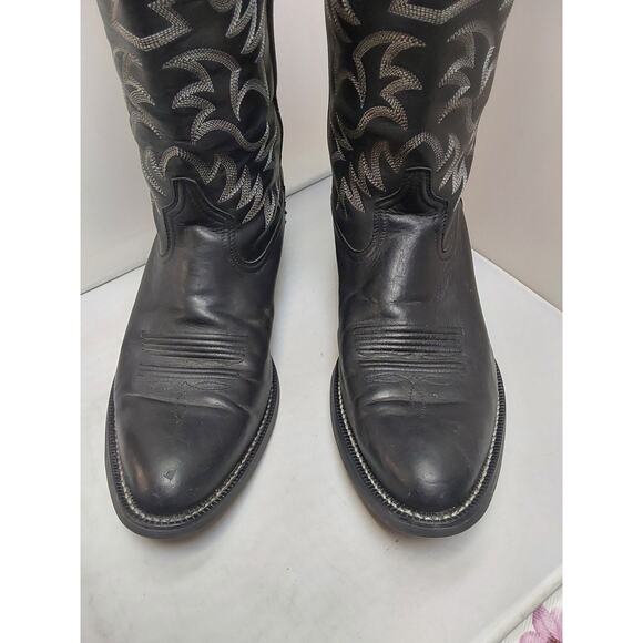 Ariat Mens Boots Size 11D Western Black Style 34701 Rounded Toe - Picture 2 of 9
